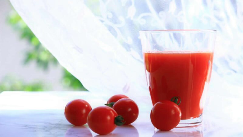 毎日たった一杯のトマトジュースで体質改善